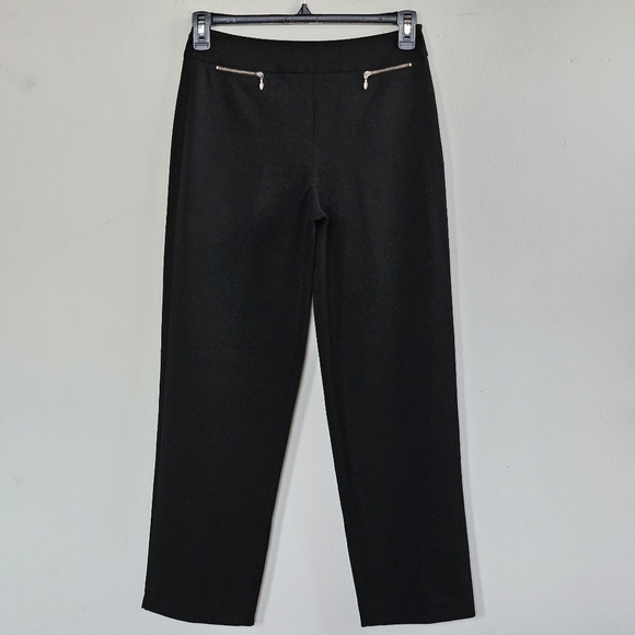 TALBOTS WOMEN'S BLACK PANT SIZE 6P - Picture 1 of 4